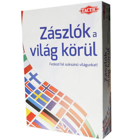 Zászlók a világ körül társasjáték