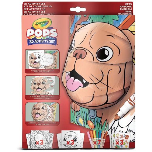 Crayola POPs: 3D foglalkoztató - Kisállatok