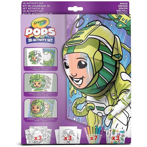 Crayola POPs: 3D foglalkoztató - Űrutazás