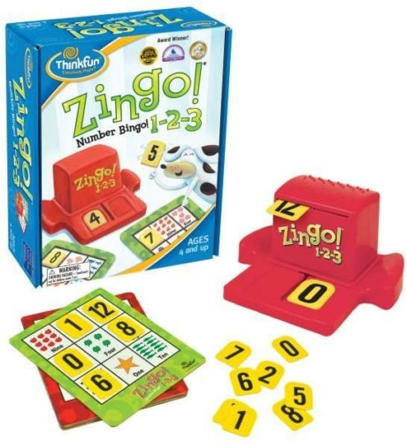 ThinkFun Zingo! 1-2-3 társasjáték