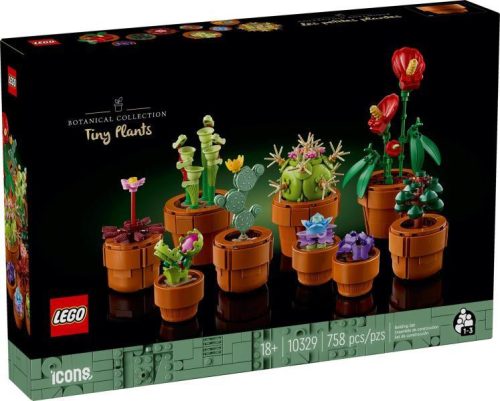 LEGO ICONS 10329 - Apró cserepes növények