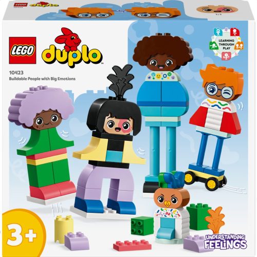 LEGO Duplo 10423 - Megépíthető figurák különféle érzelmekkel 