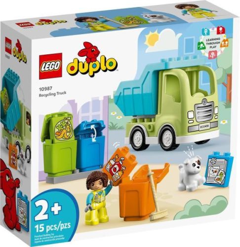 LEGO Duplo 10987 - Szelektív kukásautó