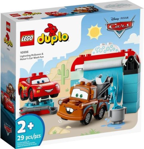 LEGO Duplo 10996 - Villám McQueen és Matuka vidám autómosása