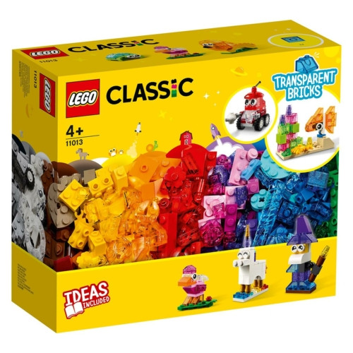 LEGO Classic 11013 - Kreatív áttetsző kockák