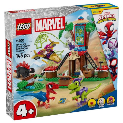 LEGO Super Heroes 11200  - Pókember és Gobby raptorcsatája a lombház főhadiszál