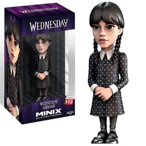 Minix: Wednesday – Wednesday Addams figura, 12 cm