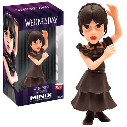 Minix: Wednesday – Wednesday figura báli ruhában, 12 cm