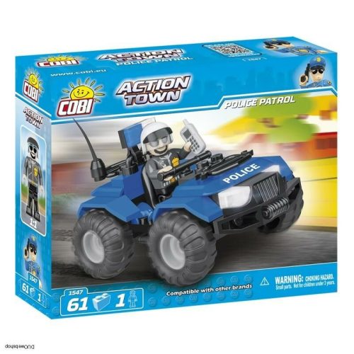 COBI 1547 - ACTION TOWN Rendőrségi ATV járőr