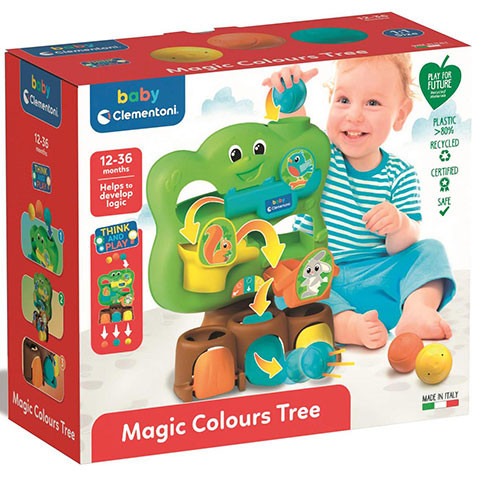 Baby Magic Colours Tree foglalkozató bébi játék- Clementoni 