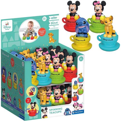 Clementoni Baby Disney Baby pörgethető karakter figurák 4 féle válozatban 1 db 