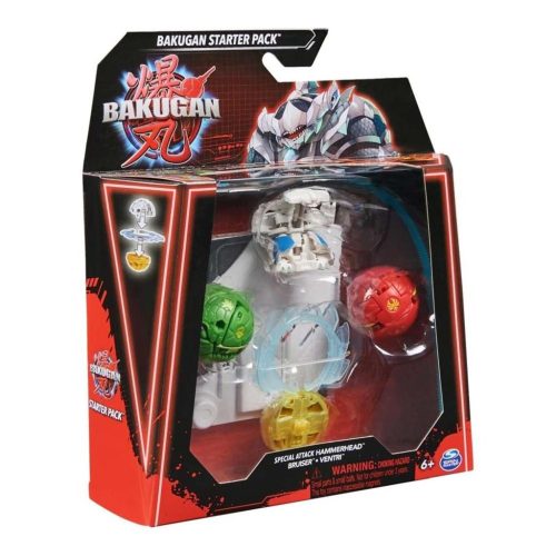 Spin Master Bakugan: Különleges Támadás harci csomag - Hammerhead, Bruiser, Ventri