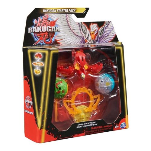 Bakugan S6 Kezdő Csomag Ventri Smoke Hammerhead