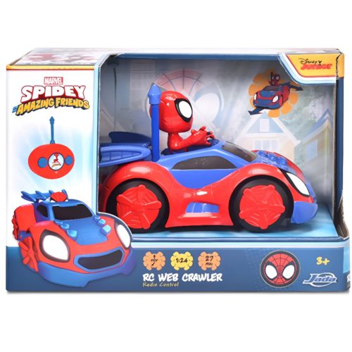 RC Pókember távirányítós autója 17cm - Jada Toys