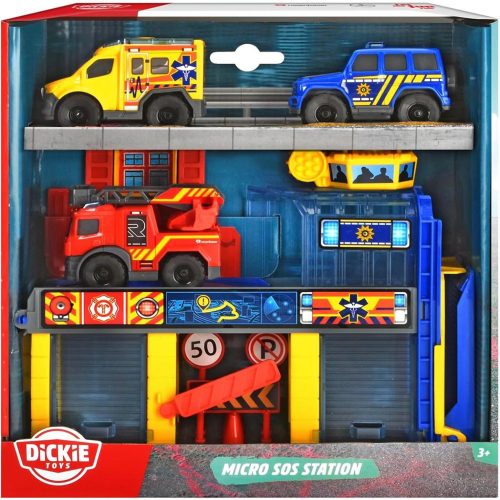 Micro SOS Station szett - Dickie Toys