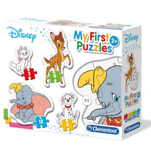 Disney állatok 4 az 1 ben forma puzzle Clementoni 