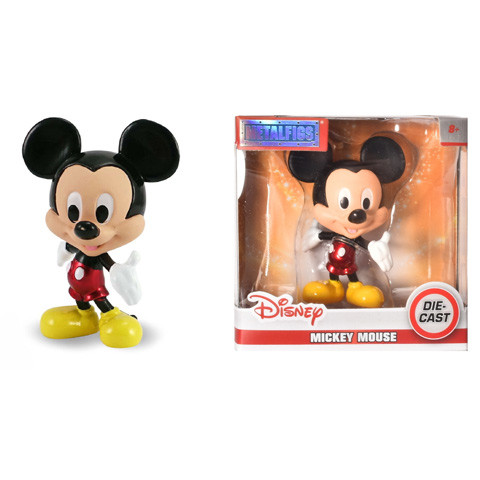 Klasszikus Mickey egér fém figura 6,5 cm -Simba Toys