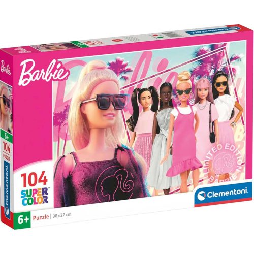 Divatos Barbie 104 db-os Supercolor puzzle Clementoni 