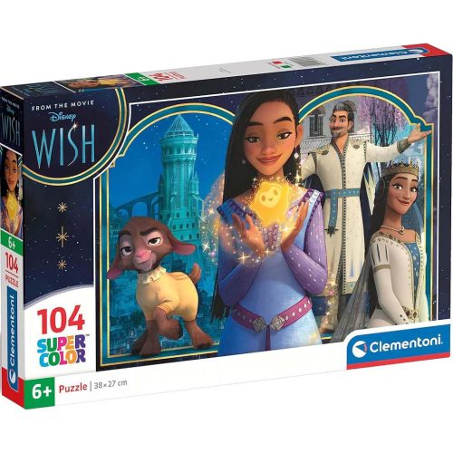 Disney Kívánság 104 db-os Suzpercolor puzzle Clementoni 