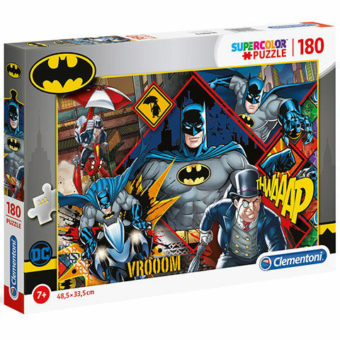 DC Comics Batman Supercolor puzzle 180db-os - Clementoni