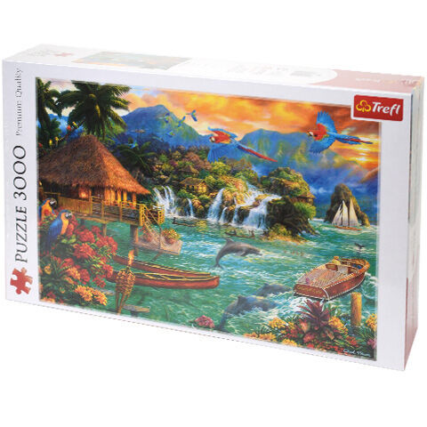 Élet a szigeten 3000 db-os puzzle – Trefl