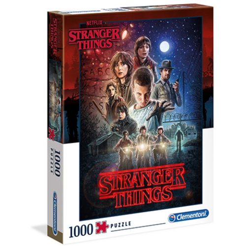 Stranger Things puzzle 1000 db-os Clementoni 