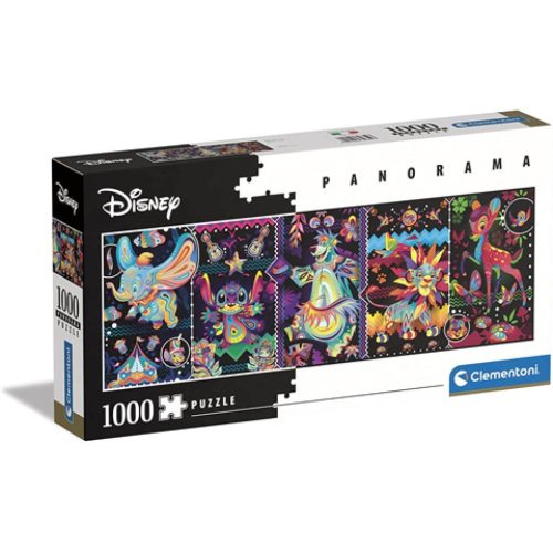 Disney Vintage színes 1000 db-os panoráma puzzle Clementoni 