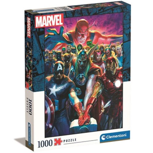 Marvel A Bosszúállok csoportkép 1000 db-os puzzle Clementoni 