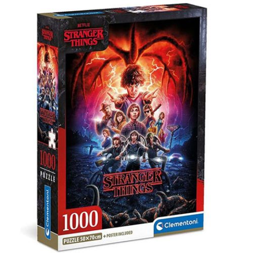 Netflix Stranger Things 1000 db-os puzzle Clementoni 