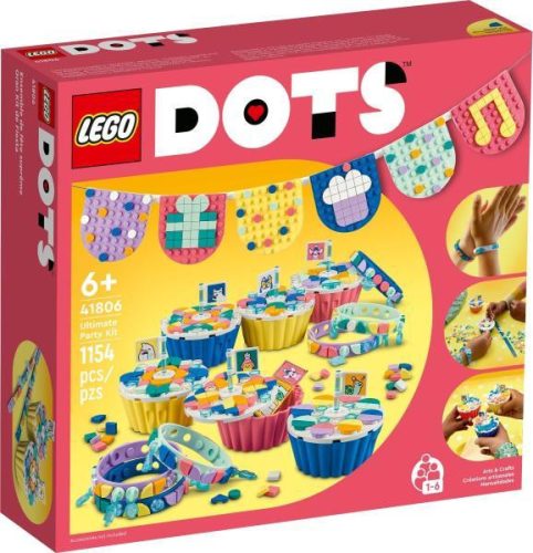 LEGO DOTS 41806 - Felülmúlhatatlan parti készlet