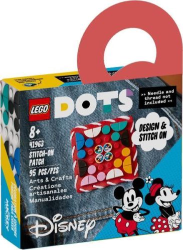 LEGO DOTS 41963 - Mickey egér és Minnie egér felvarró