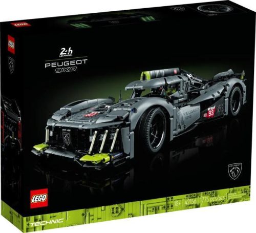 LEGO Technic 42156 - PEUGEOT 9X8 24H Le Mans Hybrid Hypercar