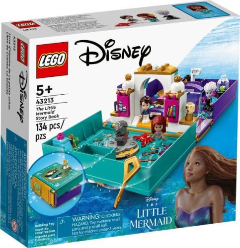 LEGO Disney 43213 - A kis hableány mesekönyv