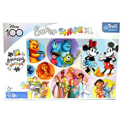 TREFL DISNEY SZÍNES VILÁGA 160DB-OS XL MÉRETŰ PUZZLE