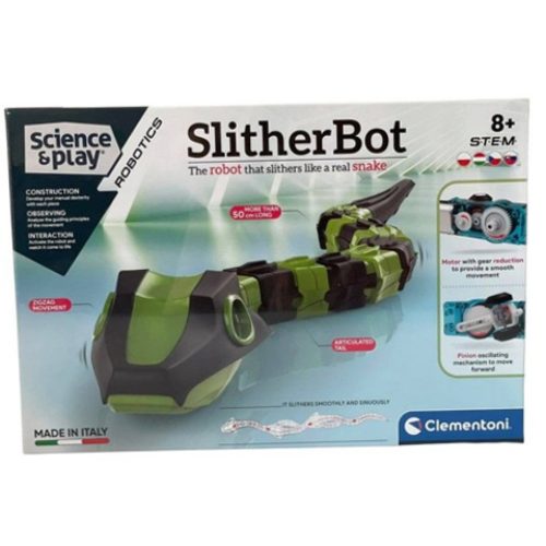 Science & Play SlitherBot csúszó-mászó robot kígyó - Clementoni 