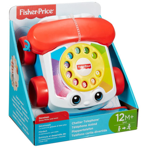 FISHER PRICE- Klasszikus tárcsás telefon