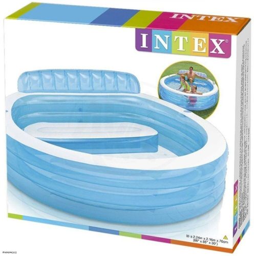 Intex Háttámlás medence 224x216x76cm