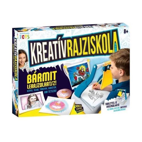 Kreatív rajziskola – Bármit lerajzolhatsz!