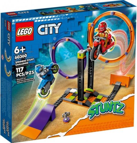 LEGO City 60360 - Pörgős kaszkadőr kihívás