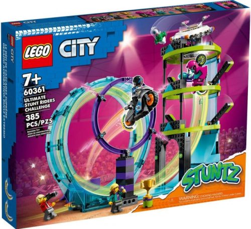 LEGO City 60361 - Nagyszerű kaszkadőr kihívás