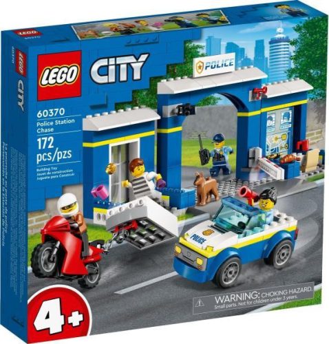 LEGO City 60370 - Hajsza a rendőrkapitányságon