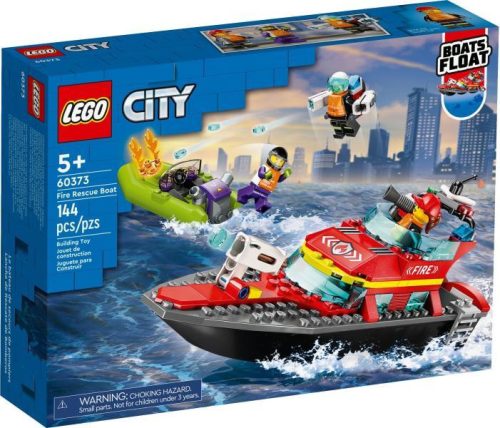 LEGO City 60373 - Tűzoltóhajó