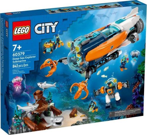 LEGO City 60379 - Mélytengeri kutató tengeralattjáró