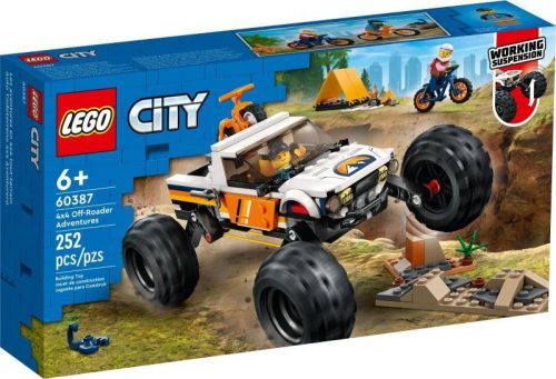 LEGO City 60387 - 4x4-es terepjáró kalandok