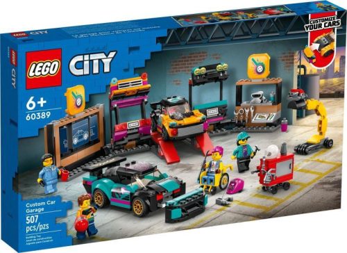 LEGO City 60389 - Egyedi autók szerelőműhelye