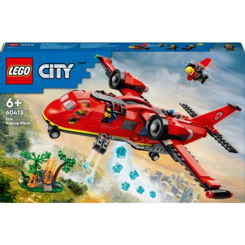 LEGO City 60413 - Tűzoltó mentőrepülőgép