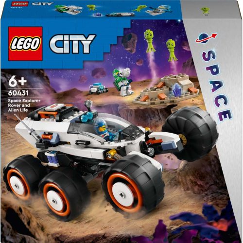 LEGO City 60431 - Űrfelfedező jármű és a földönkívüliek