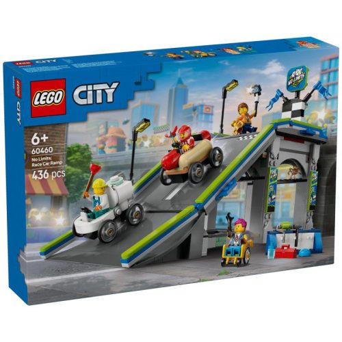 LEGO City 60460 - Határok nélkül: Versenypálya rámpákkal