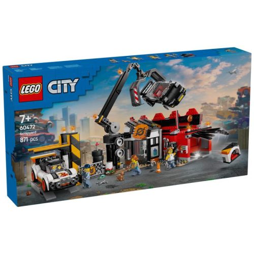 LEGO City 60472 - Roncstelep autókkal