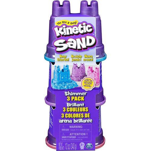 Kinetic Sand: 3db-os homokgyurma szett 340g